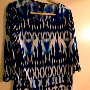 Travelers by Chico’s Size 1 blouse